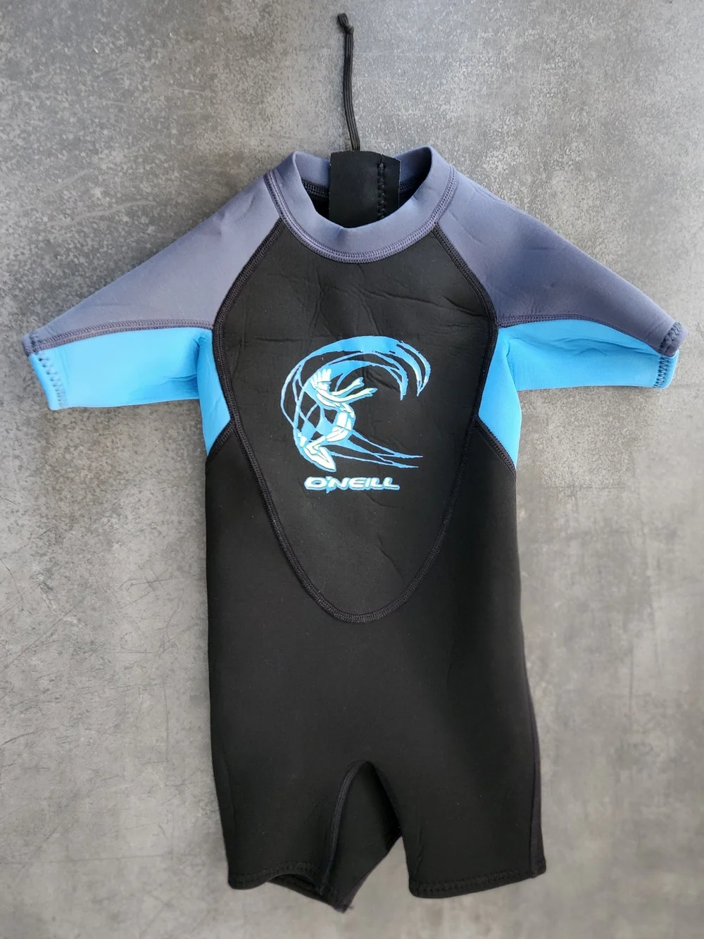 O'Neill Toddler Reactor-2 2mm Back Zip Short Sleeve Spring Wetsuit